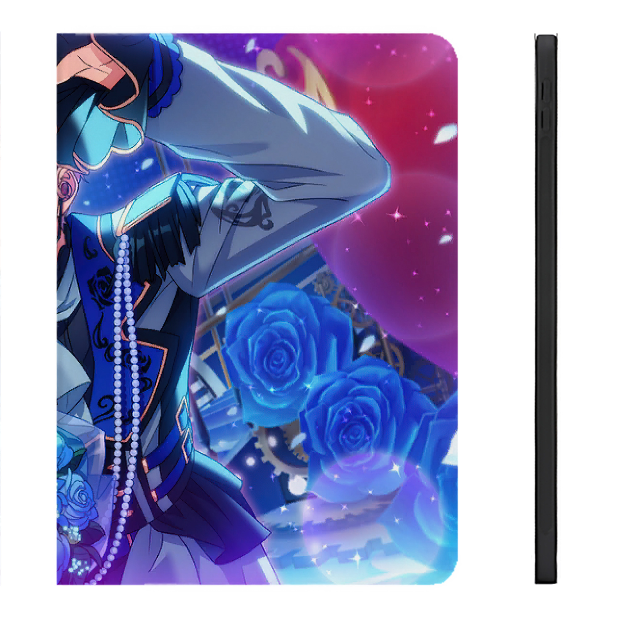 （画像用） あんさんぶるスターズ! Ensemble Stars IPadケース ペンホルダー付き ブックスタイルデザイン
